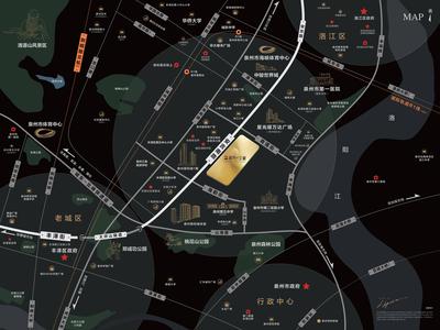 保利隆恩和光尘樾区位图