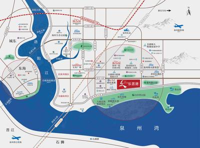 南飞鸿乐荟港区位图