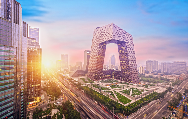 中南参建北京中央电视台总部大楼